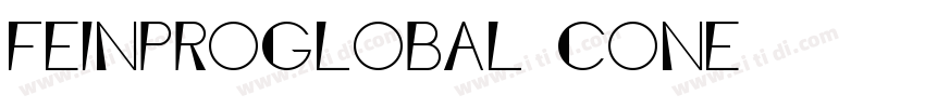FeinProGlobal ConE字体转换